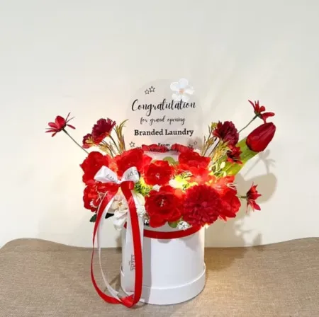 Bloom Box Akrilik Ucapan Grand Opening Pancoran